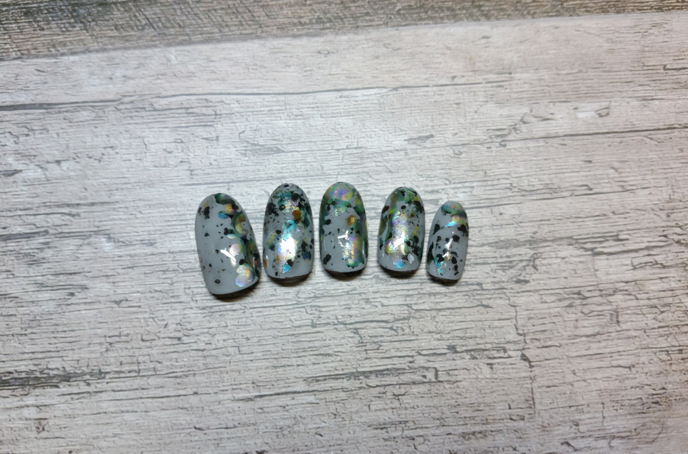 ニュアンスネイルコース・アート3本