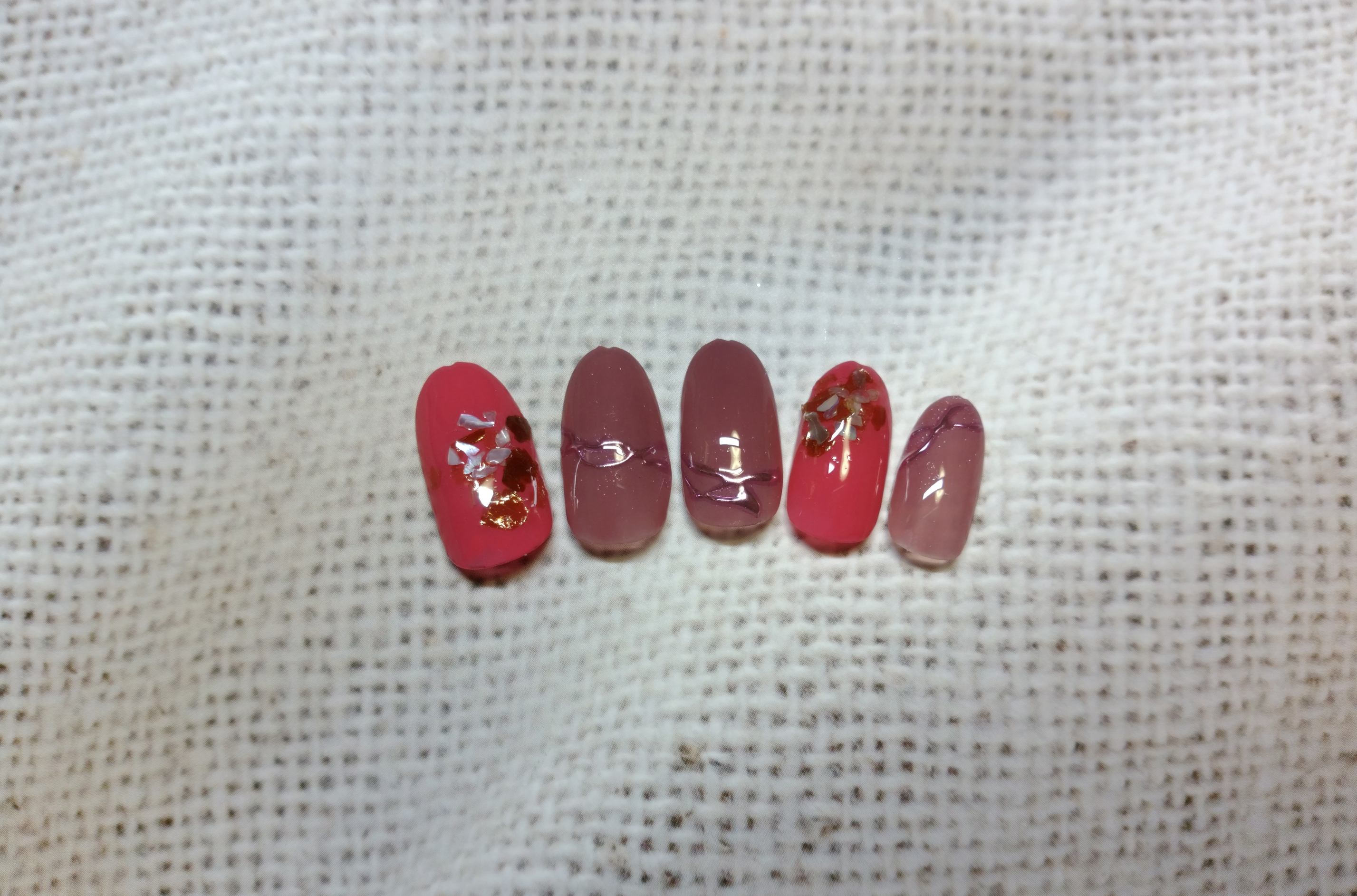 ラメ・ホログラム・アート3本以上