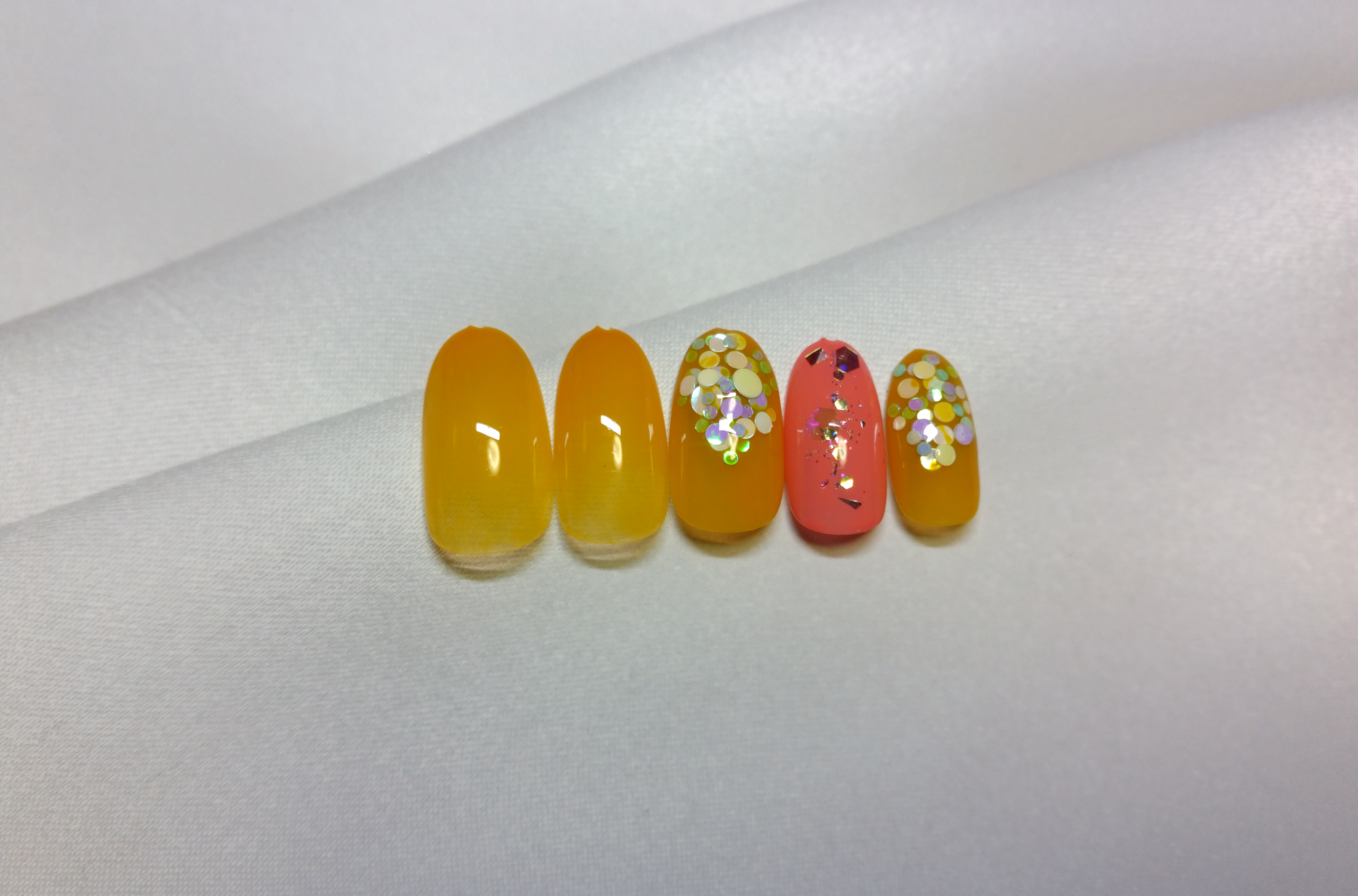 ラメ・ホログラム・アート3本以上