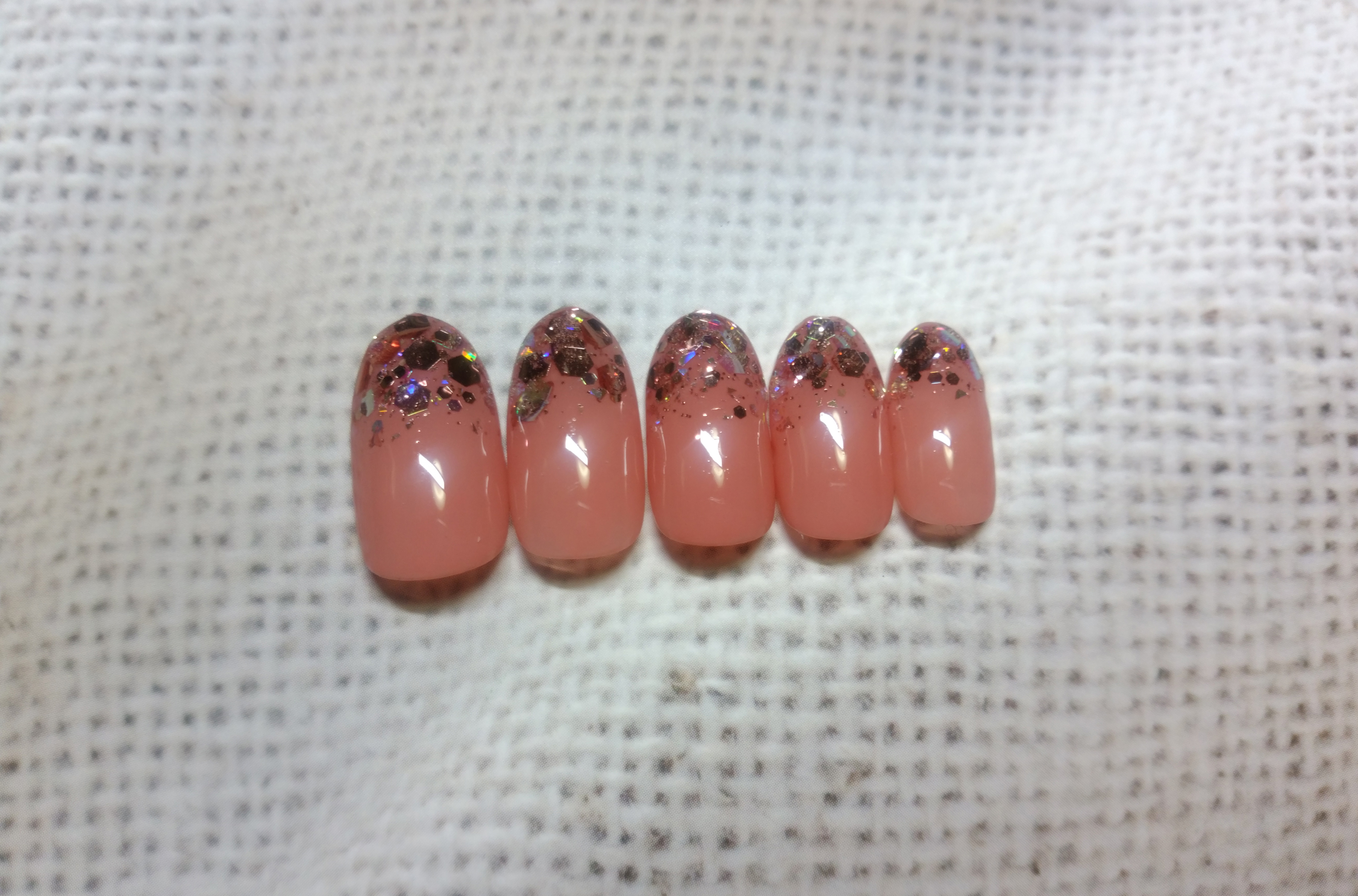 ラメグラデーション